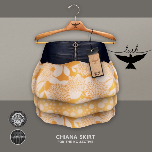 Chiana Skirt Ad Orange