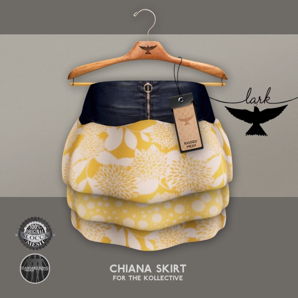 Chiana Skirt Ad Yellow