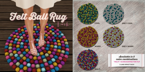 Felt Ball Rug - Ad3 2048